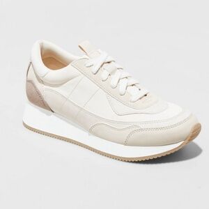 Target’s Universal Thread “Courtney” Sneakers, Size 8.5, Blush and White